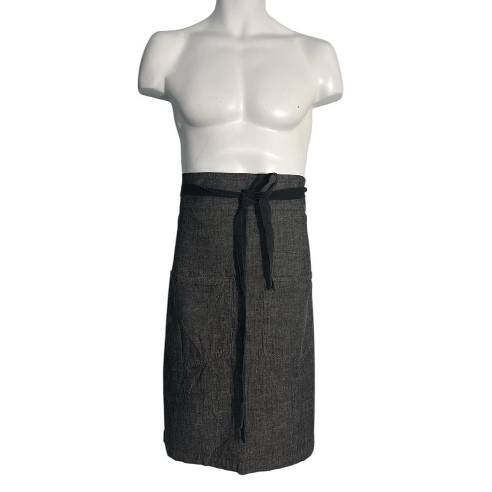 hedley & bennett 100% Cotton Professional Bistro/Half Apron with Pockets